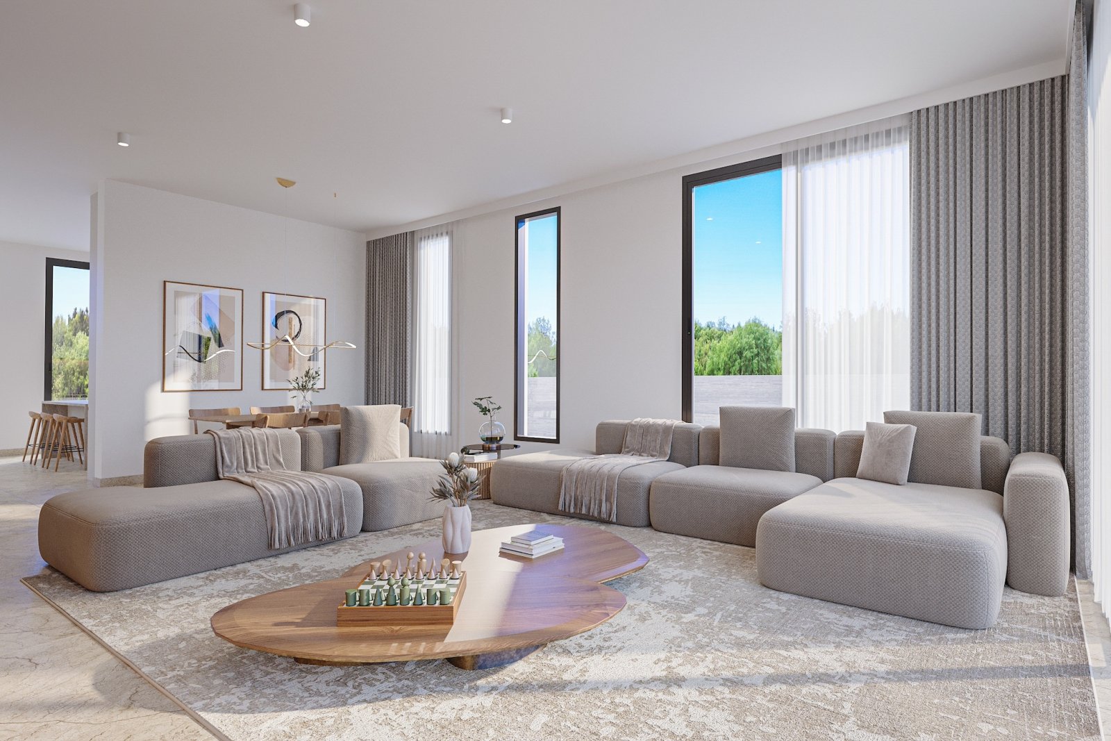 Mediterranean Dream Home: Modern 3-Bedroom Villa in Paphos Hills Mediterranean Dream Home: Modern 3-Bedroom Villa in Paphos Hills